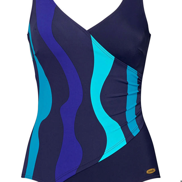Julia Baddräkt Bygelfri Royal Blue