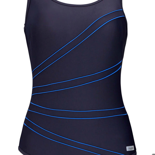 Keira baddräkt Klorresistent Navy