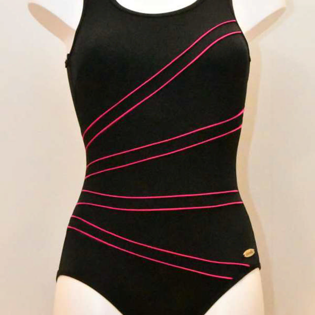 Keira baddräkt Klorresistent Cerise