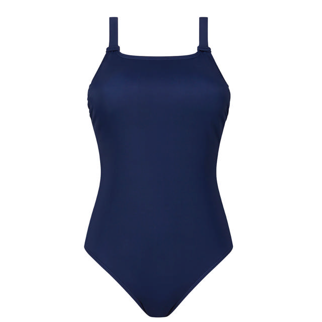 Casoria Baddräkt Med Protesficka Navy