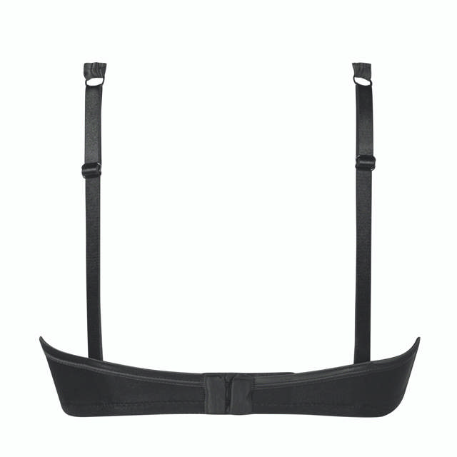 Lara Satin Protes Bh Black