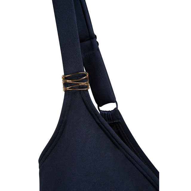 Lazio Baddräkt Med Protesficka Dark Blue