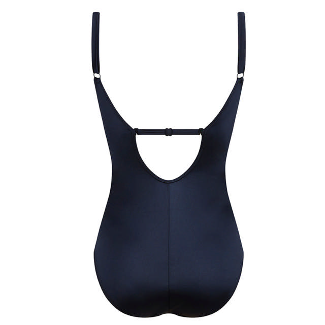 Lazio Baddräkt Med Protesficka Dark Blue/ Multi