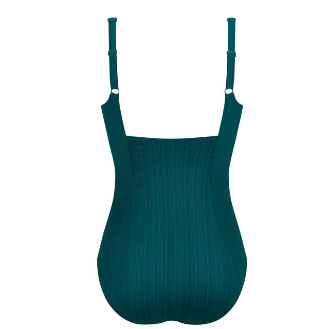 Treviso Baddräkt Med Protesficka Deep Emerald