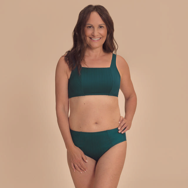 Treviso Bikinitrosa High Waist Deep Emerald