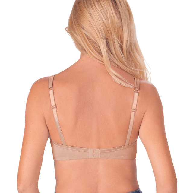 Lara Satin Protes Bh Vadderad Sand