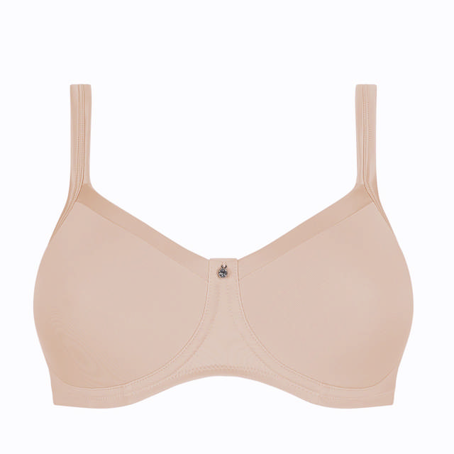 Lara Satin Protes Bh Vadderad Sand