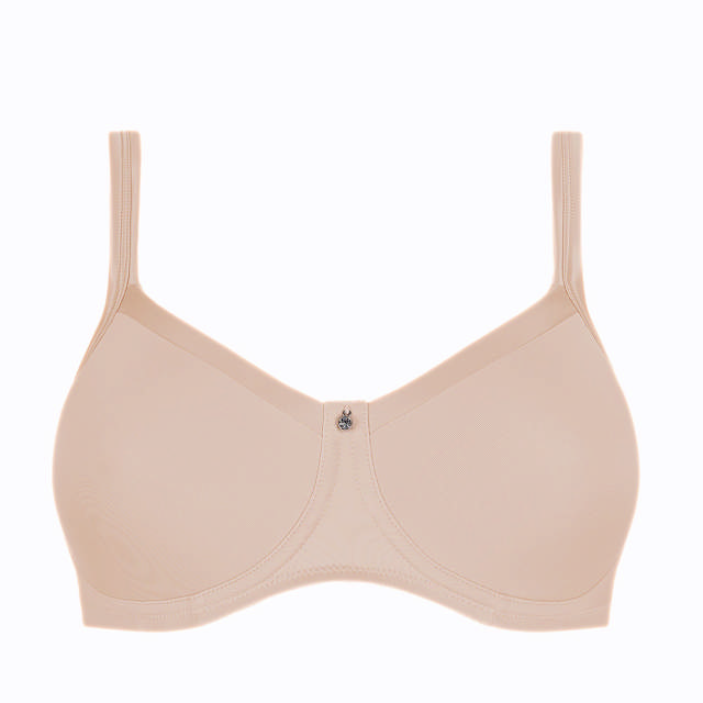 Lara Satin Protes Bh Vadderad Sand