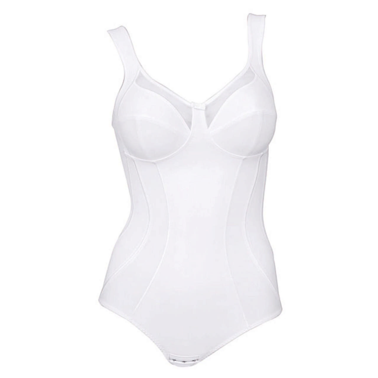 Clara Corselet Utan Bygel White