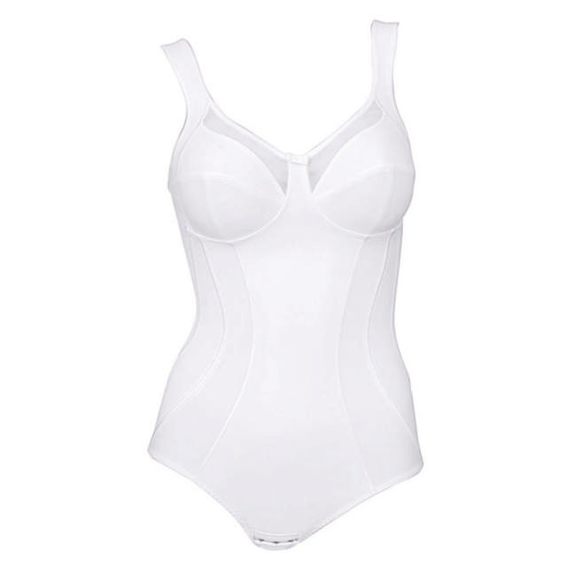 Clara Corselet Utan Bygel White