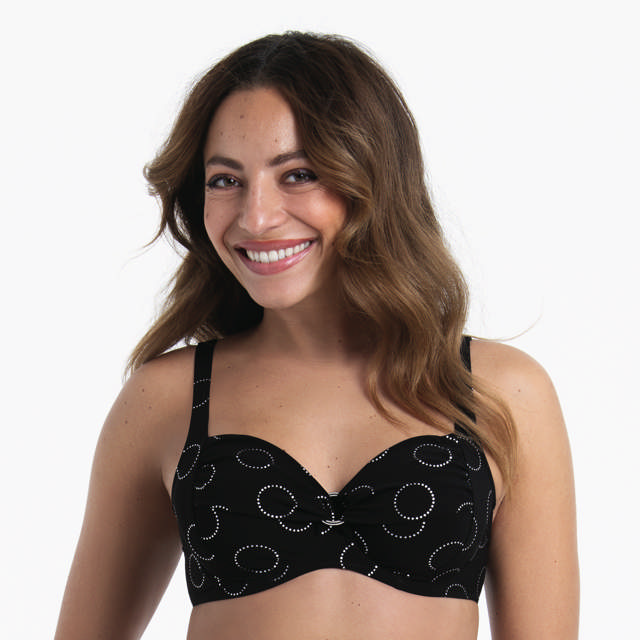 Elna Bikini Bh Med Bygel Silver Pearls