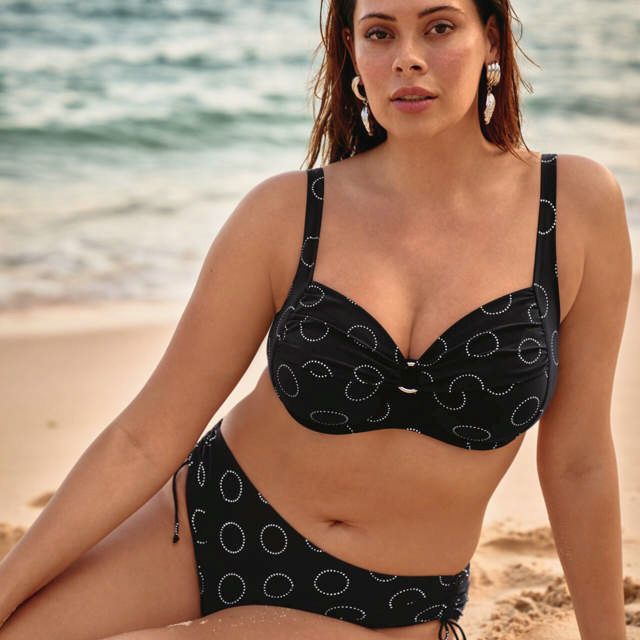 Elna Bikini Bh Med Bygel Silver Pearls