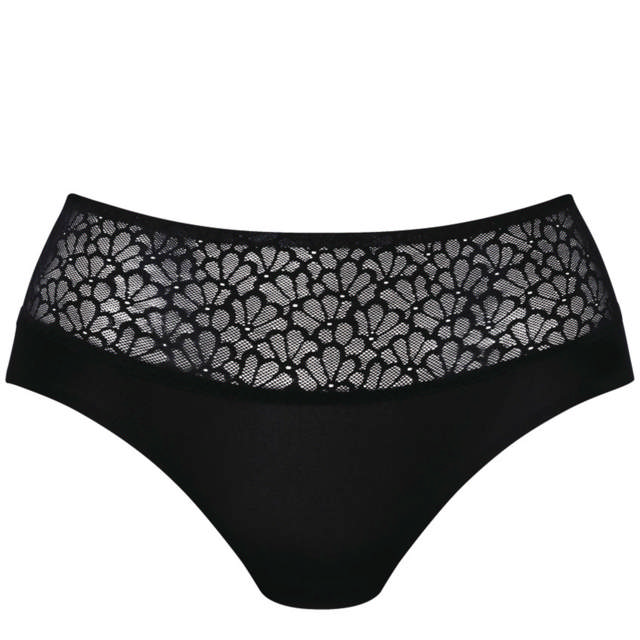 Essential Smart High Waist Brief Black