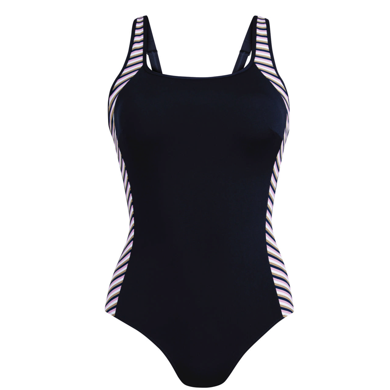 Krabi Protes Baddräkt Klorresistent Flower Dots