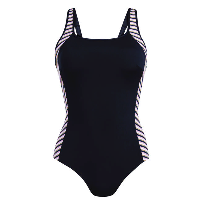 Krabi Protes Baddräkt Klorresistent Flower Dots