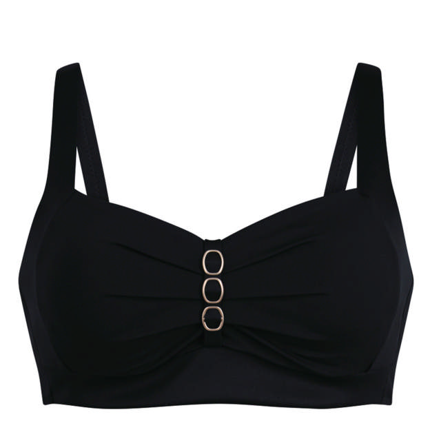 Malika Bikini Bh Utan Bygel Clean Chic Black