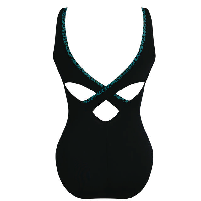 Padilla Baddräkt med protesficka Deep Jungle