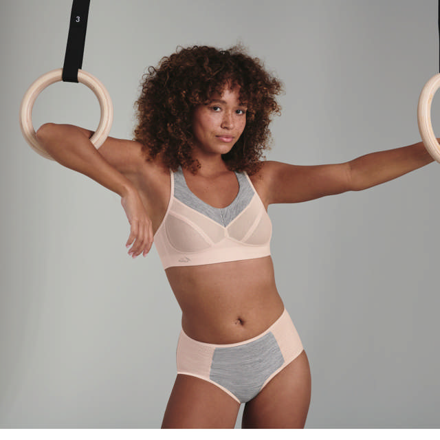 PanAlp Hög Sport-trosa Wool Smart Rose/ Melange