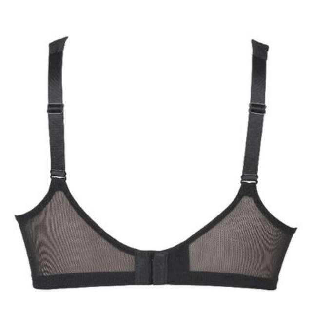 Selma Vadderad Bh Utan bygel Black