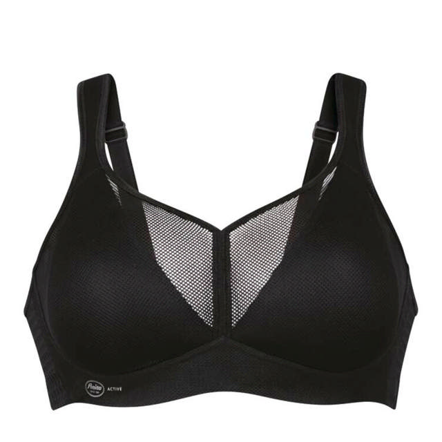 Air Control Vadderad Sport-bh Black
