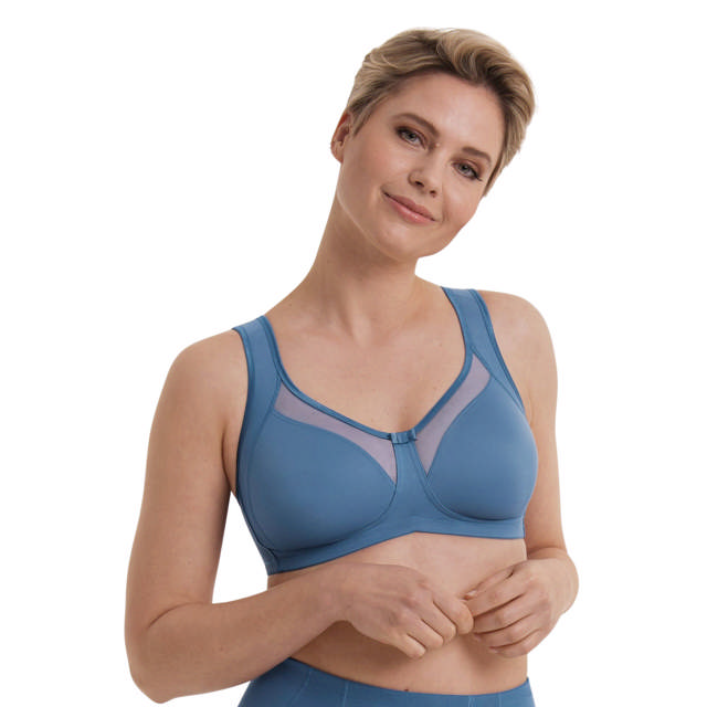 Clara Formpressad Bh Utan Bygel Blue Heaven