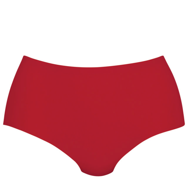 Essential High-waist Briefs Red