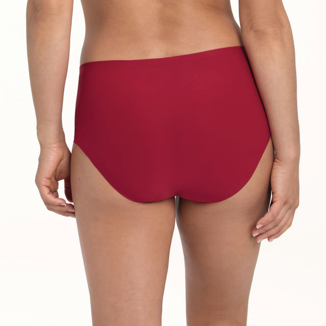 Essential High-waist Briefs Red
