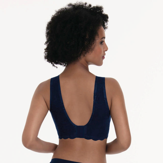 Essential Lace Bralette Maritime Blue