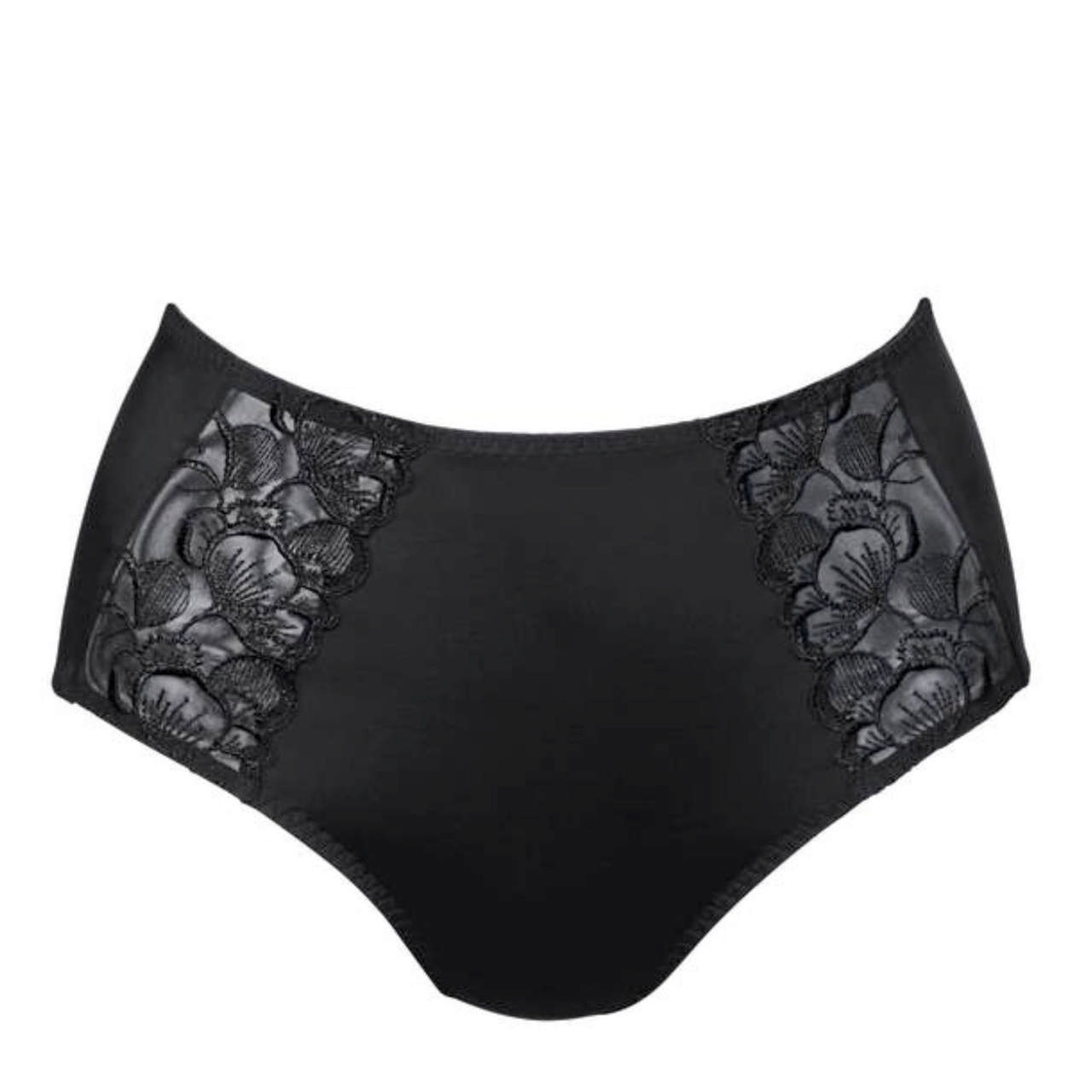 Lucia High-waist briefs Black