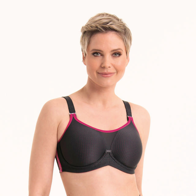 Performance Wire X Sport bh Anthracite/Pink