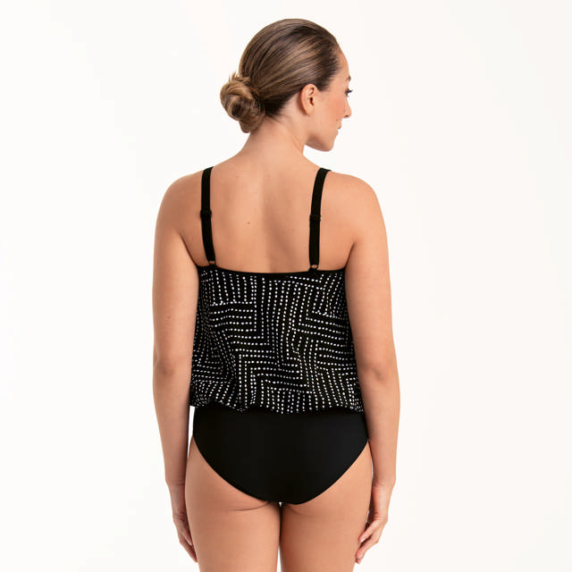Pocatello Tankini Top Med Protesficka Simple Art