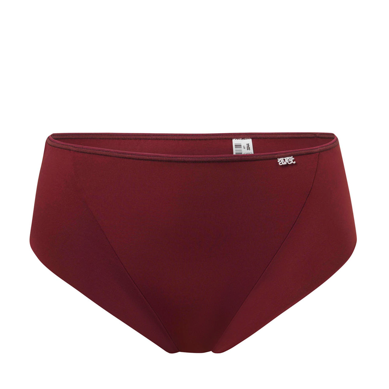 Midi Trosa i Mikrofiber Granat