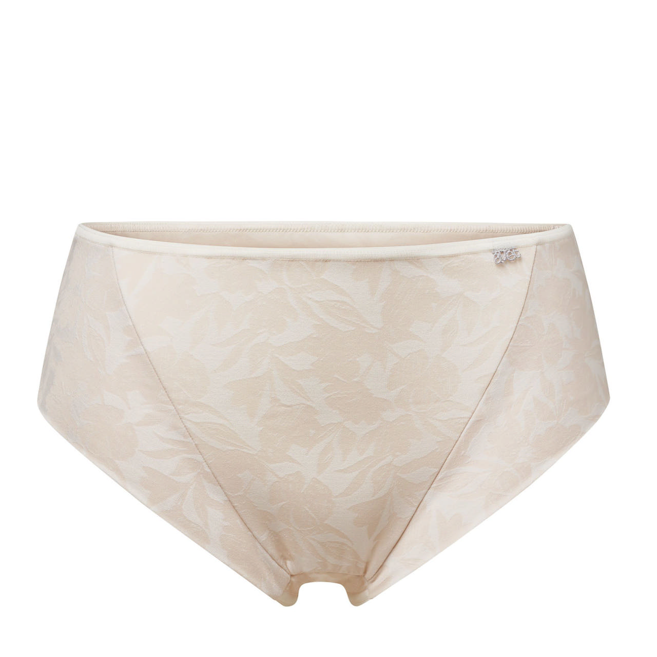 Midi Trosa i Mikrofiber Flower Champagne