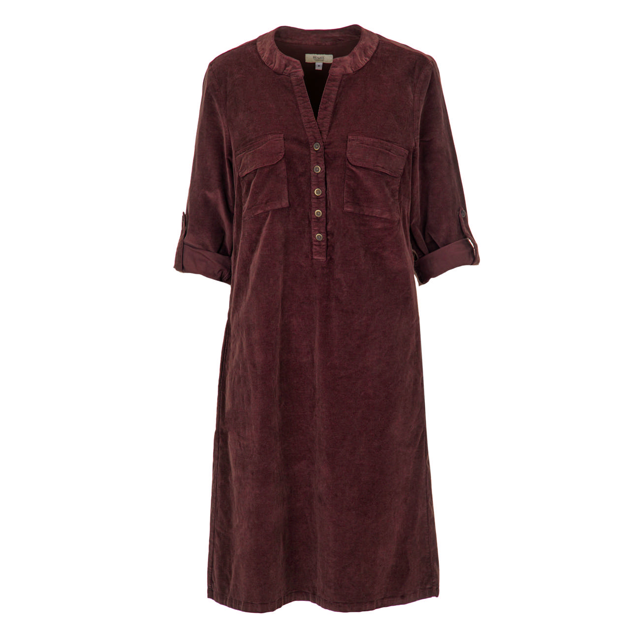 Ella Manchesterklänning Vinröd