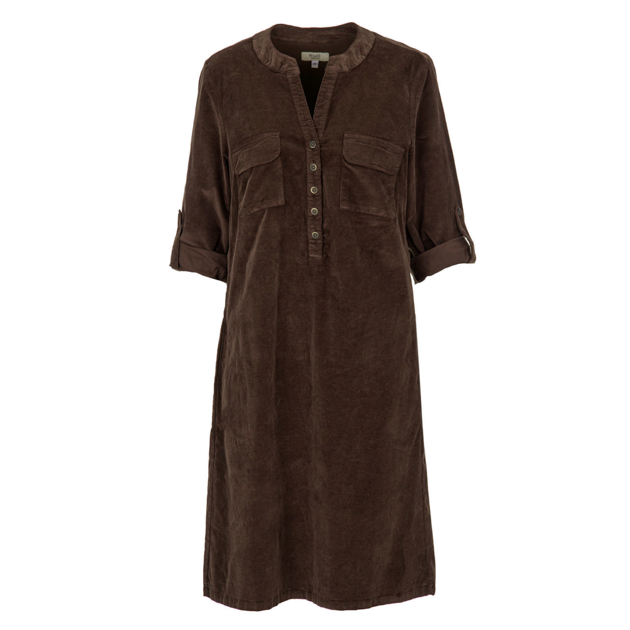 Ella Manchesterklänning Brun