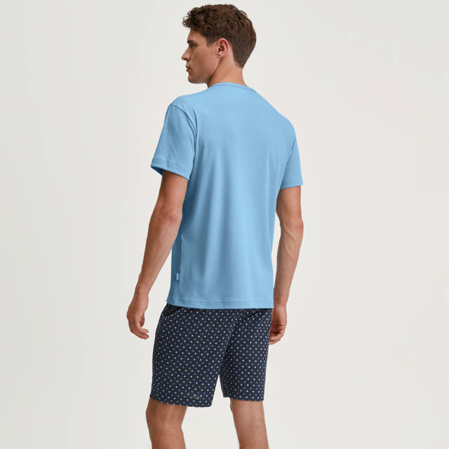 Relax Streamline Herr Pyjamas Short Glacier Lake