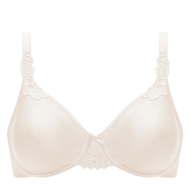 Hedona ovadderad bh med bygel ivory