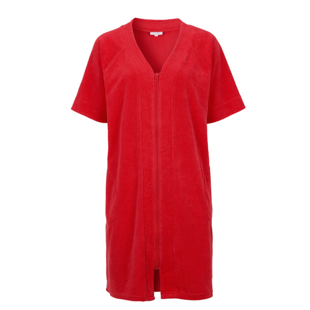 Grebbestad Strandrock i frotté med dragkedja Red