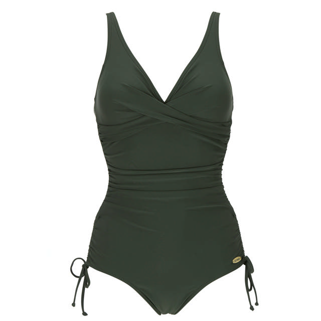 Luna Baddräkt Bygelfri Khaki