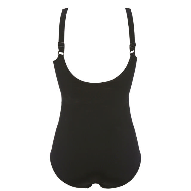 Annabella Baddräkt Klorresistent Black/Cherry