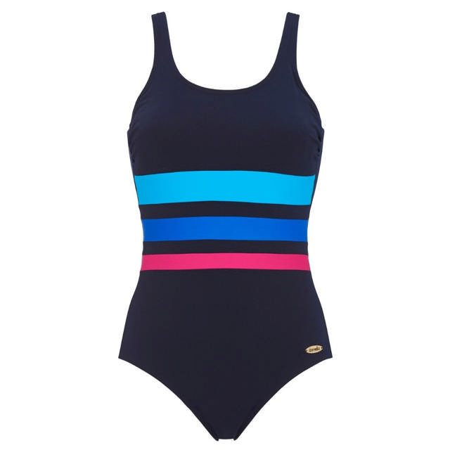 Annabella Baddräkt Klorresistent Navy