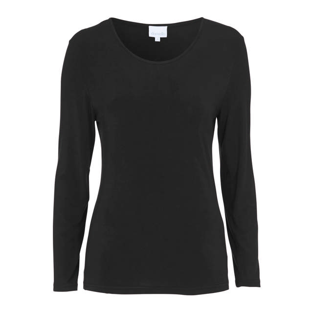 Bambu Tröja lång ärm Black