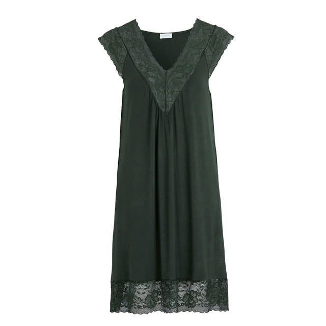 Emelie Nattlinne Utan Ärm Dark Olive