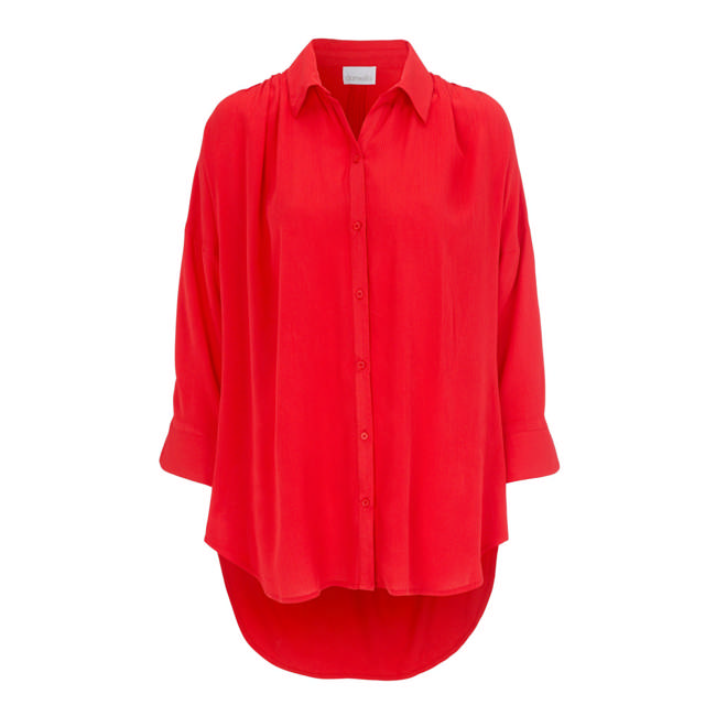 Faye Skjorta Red