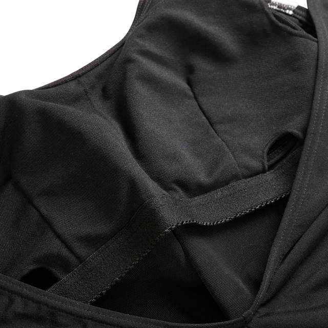 Gloria Baddräkt Klorresistent Black/White