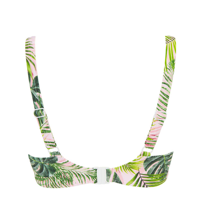 Palm Beach Goldie Bikini Bh Helkupa Med Bygel Pink