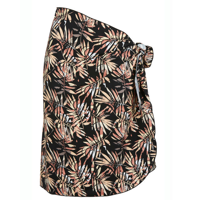 Greta Sarong Pink Sand Beach Black One size