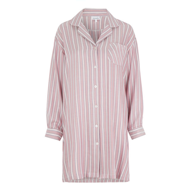 Nattskjorta Lång Ärm Vintage Rose