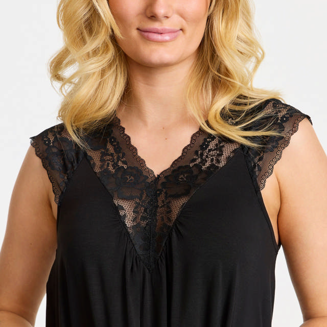 Emelie Nattlinne Utan Ärm Svart