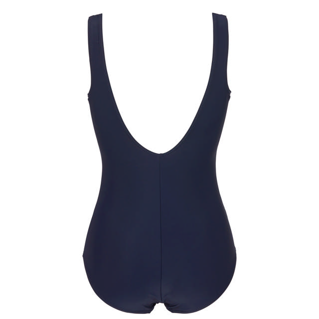 Jennifer Baddräkt Bygelfri  Palm Leaves Navy